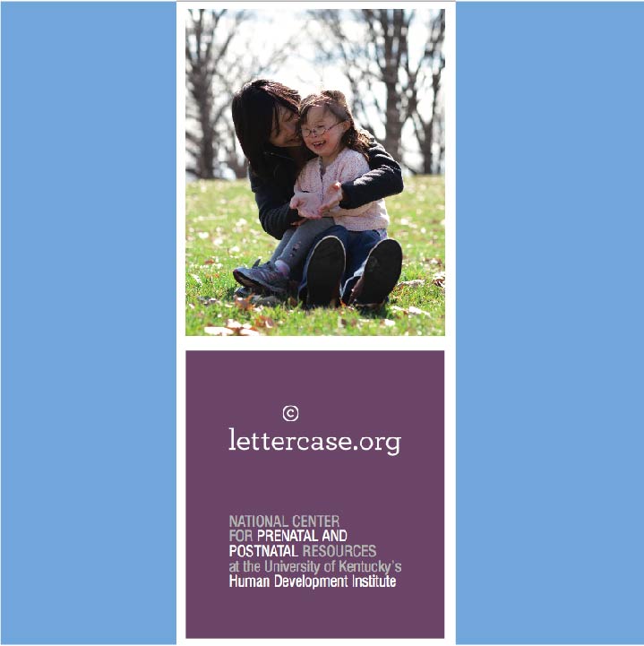 Lettercase/Down Syndrome Pregnancy Trifold