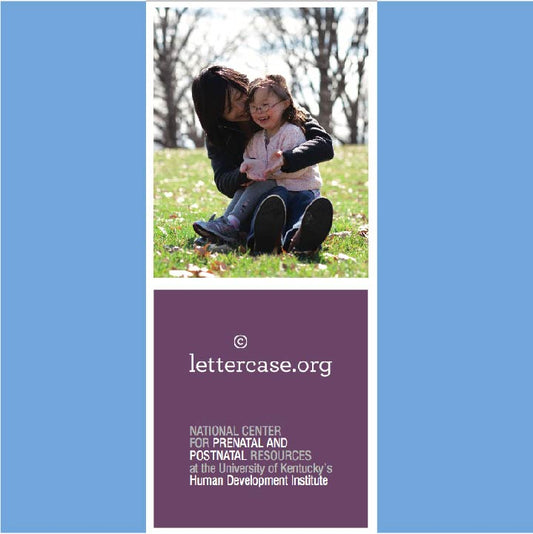 Lettercase/Down Syndrome Pregnancy Trifold